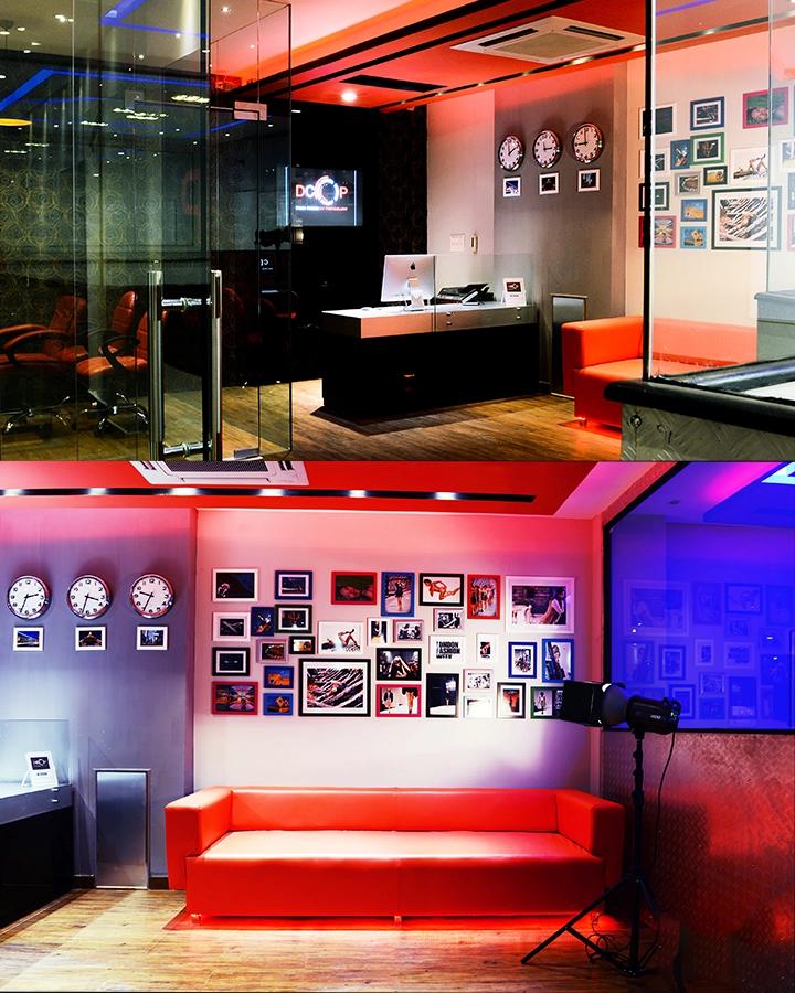 Reception and waiting areas at the DCOP New Delhi City Campus