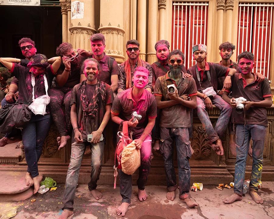 Vrindavan Holi photography tour